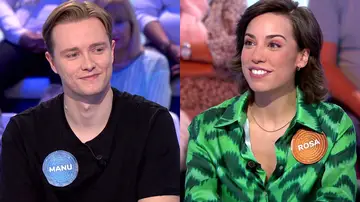 ¡Tres empates seguidos! Manu y Rosa constatan su igualdad en el momento más crucial de Pasapalabra ¡Tres empates seguidos! Manu y Rosa constatan su igualdad en el momento más crucial de Pasapalabra