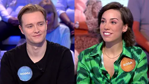 ¡Tres empates seguidos! Manu y Rosa constatan su igualdad en el momento más crucial de Pasapalabra ¡Tres empates seguidos! Manu y Rosa constatan su igualdad en el momento más crucial de Pasapalabra