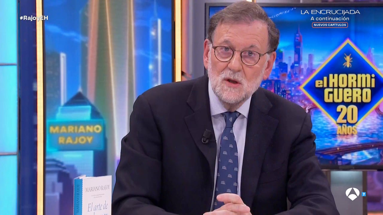Mariano Rajoy sorprende en El Hormiguero con humor y reflexiones