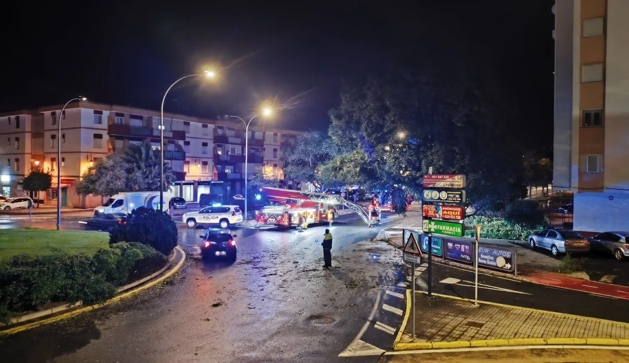 Borrasca Claudia en Andalucía