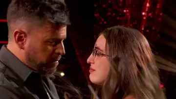 "Estate tranquila, por favor te lo pido": Pablo López consuela a Aroa tras su actuación "Estate tranquila, por favor te lo pido": Pablo López consuela a Aroa tras su actuación