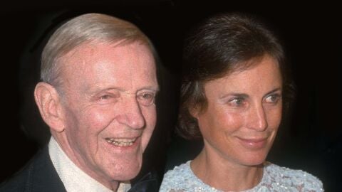 Fred y Robyn Astaire en 1985