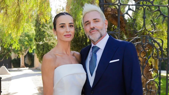 Noemí y Santi Cañizares en su boda Noemí y Santi Cañizares en su boda