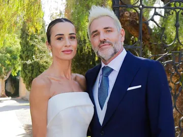 Noemí y Santi Cañizares en su boda Noemí y Santi Cañizares en su boda