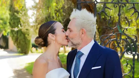 Noemí y Santi Cañizares en su boda Noemí y Santi Cañizares en su boda