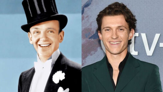 Fred Astaire y Tom Holland