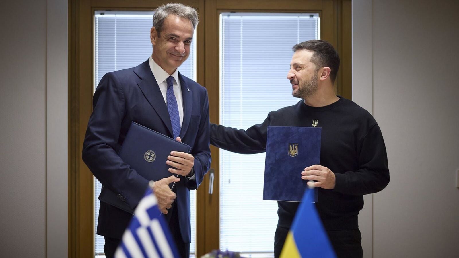 Zelenski firma con Grecia un acuerdo de suministro de gas y califica de 