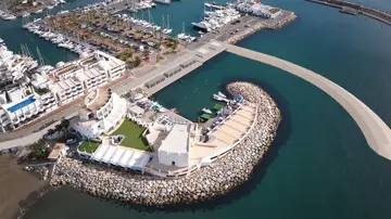 Imagen del puerto deportivo de Benalmádena Imagen del puerto deportivo de Benalmádena