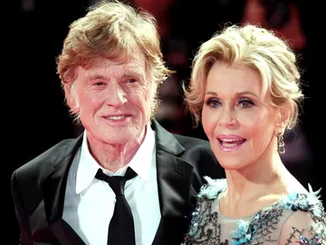 Robert Redford y Jane Fonda en 2017 Robert Redford y Jane Fonda en 2017