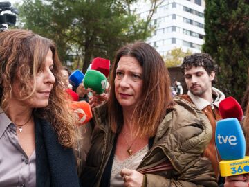 Imagen de Leire D&iacute;ez a su llegada a los juzgados de Plaza de Castilla 