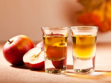 Chupitos de vinagre de manzana