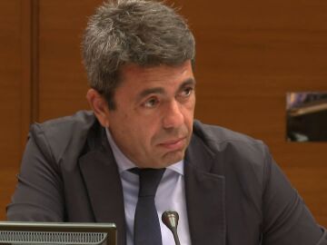 Carlos Mazón, en la comisión de la DANA en el Congreso