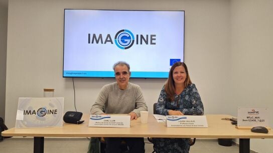 El responsable cient&iacute;fico del proyecto IMAGINE, Carl Llor (izquierda), y la economista de la salud y profesora titular de la Universidad de Las Palmas de Gran Canaria (ULPGC) Laura Vallejo (derecha).