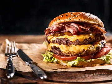 Hamburguesa de carne Hamburguesa de carne