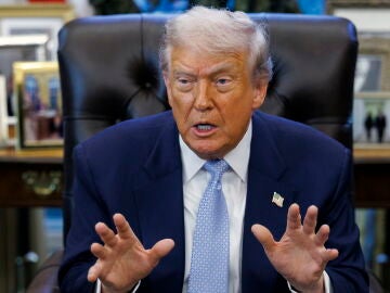 Donald Trump en el despacho Oval de la Casa Blanca Donald Trump en el despacho Oval de la Casa Blanca