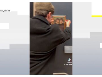 Cuadro influencer louvre