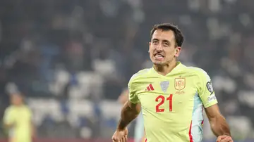 Mikel Oyarzabal celebra un gol con España en la fase de clasificación para el Mundial 2026 Mikel Oyarzabal celebra un gol con España en la fase de clasificación para el Mundial 2026