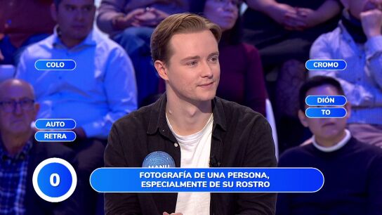 El l&iacute;o de Manu con la fotograf&iacute;a: atascado por una respuesta en Palabras Cruzadas