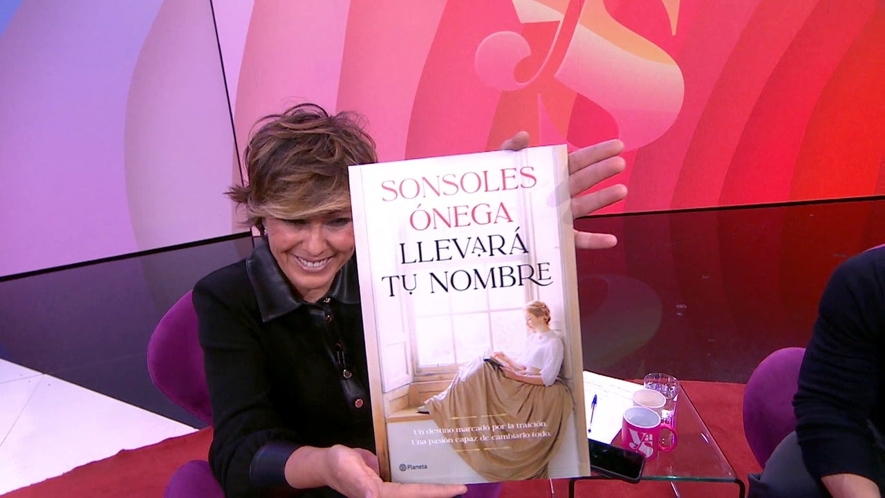 Sonsoles Ónega presenta la portada de su nueva novela, Llevará tu nombre Sonsoles Ónega presenta la portada de su nueva novela, Llevará tu nombre