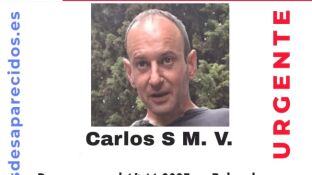 Carlos S M. V. desaparecido en Palencia