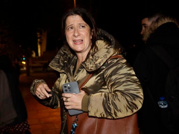 Leire D&iacute;ez abandona sede judicial. 