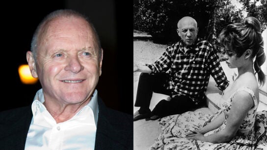 Anthony Hopkins y Pablo Picasso