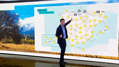 Tenemos nieve a la vista, de momento hoy las temperaturas empiezan a bajar