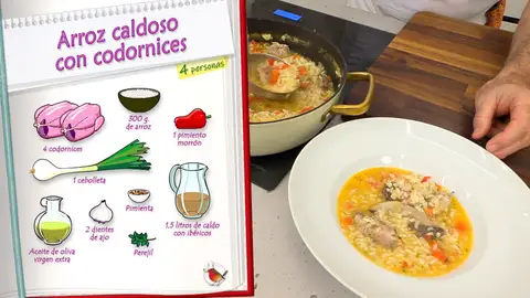 Ingredientes Arroz caldoso con codornices Ingredientes Arroz caldoso con codornices