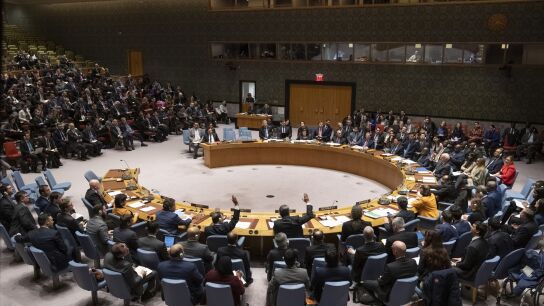 El Consejo de Seguridad de la ONU en una foto de archivo