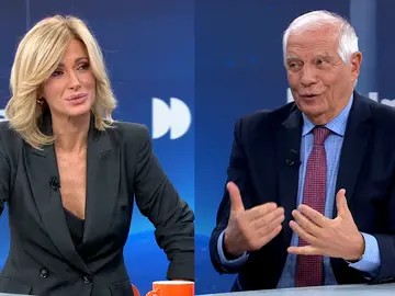 Josep Borrell en Espejo Público. Josep Borrell en Espejo Público.