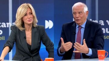 Josep Borrell en Espejo Público. Josep Borrell en Espejo Público.