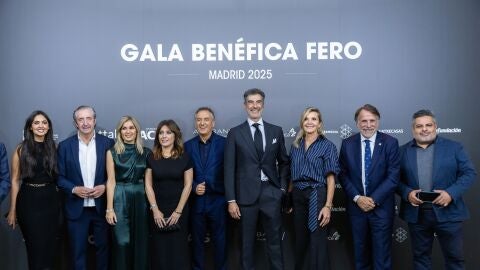 Rostros de Atresmedia en la Gala Benéfica FERO