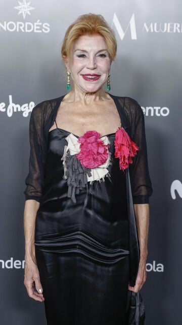 Carmen Cervera, la baronesa Thyssen, en los premios Mujerhoy 2025