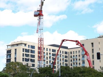 Edificios en el barrio de Valdebebas, Madrid
