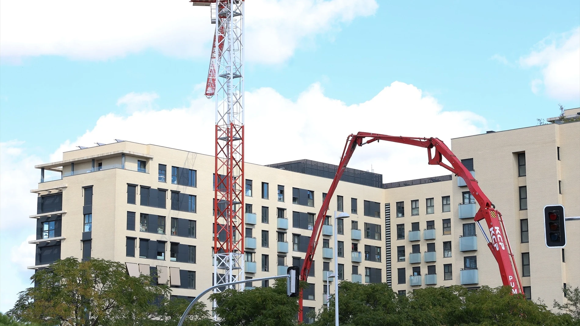 Edificios en el barrio de Valdebebas, Madrid Edificios en el barrio de Valdebebas, Madrid