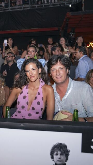 Luis Medina y Clara Caruana en el festival Starlite de Marbella