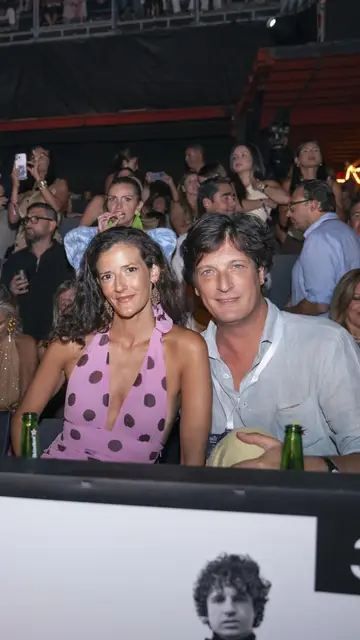 Luis Medina y Clara Caruana en el festival Starlite de Marbella Luis Medina y Clara Caruana en el festival Starlite de Marbella