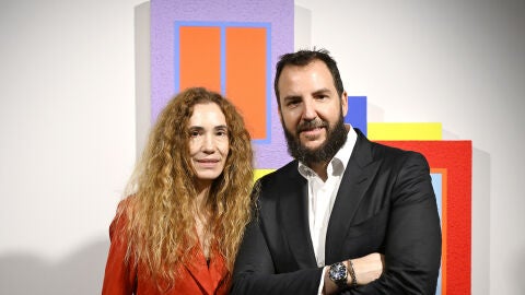 Blanca Cuesta y Borja Thyssen en un evento en Mallorca