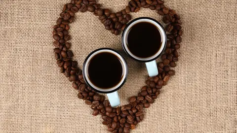 Dos tazas de café Dos tazas de café