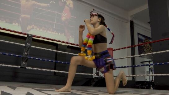 Mar&iacute;a Mart&iacute;n, la malague&ntilde;a de 12 a&ntilde;os que deslumbra en el Muay Thai