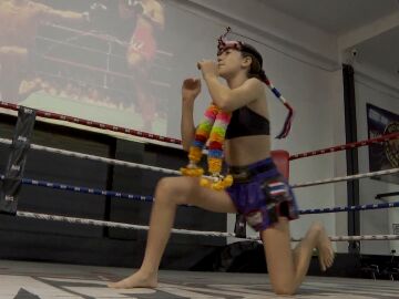 Mar&iacute;a Mart&iacute;n, la malague&ntilde;a de 12 a&ntilde;os que deslumbra en el Muay Thai