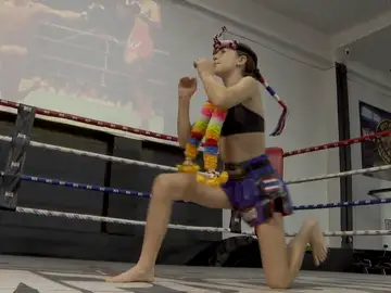 María Martín, la malagueña de 12 años que deslumbra en el Muay Thai María Martín, la malagueña de 12 años que deslumbra en el Muay Thai