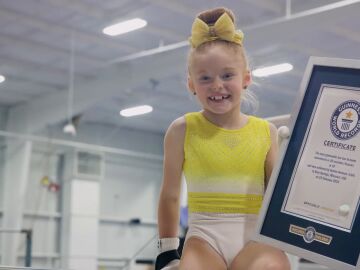 Kynlee Heiman logra un récord Guinness con tan solo ocho años