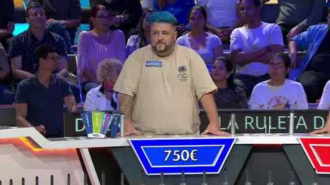 Wycho se beneficia de la jugada de Alicia en La ruleta de la suerte Wycho se beneficia de la jugada de Alicia en La ruleta de la suerte