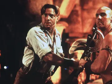 Brendan Fraser en El regreso de la momia Brendan Fraser en El regreso de la momia