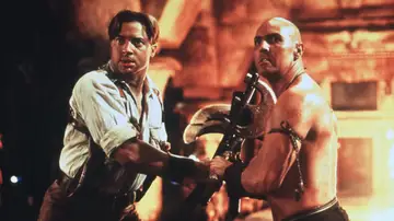 Brendan Fraser en El regreso de la momia Brendan Fraser en El regreso de la momia