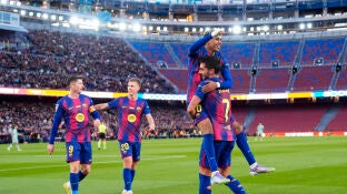 Ferran Torres celebra su gol ante el Athletic