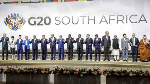 Imagen de los líderes en la cumbre del G20 Imagen de los líderes en la cumbre del G20