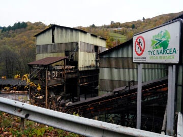Vista de las instalaciones de la mina de Cangas de Narcea.