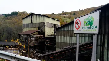Vista de las instalaciones de la mina de Cangas de Narcea. Vista de las instalaciones de la mina de Cangas de Narcea.